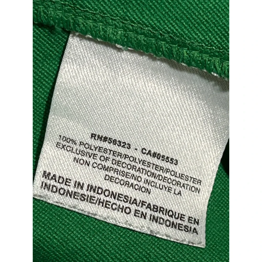 Nike Dri-Fit Mens XL Green Quarter Zip Short Sleeve Windbreaker Pullover Jacket